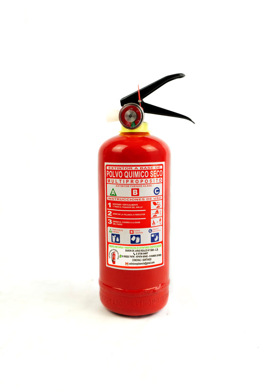 Extintor PQS 1 Kg 75% Multipropósito